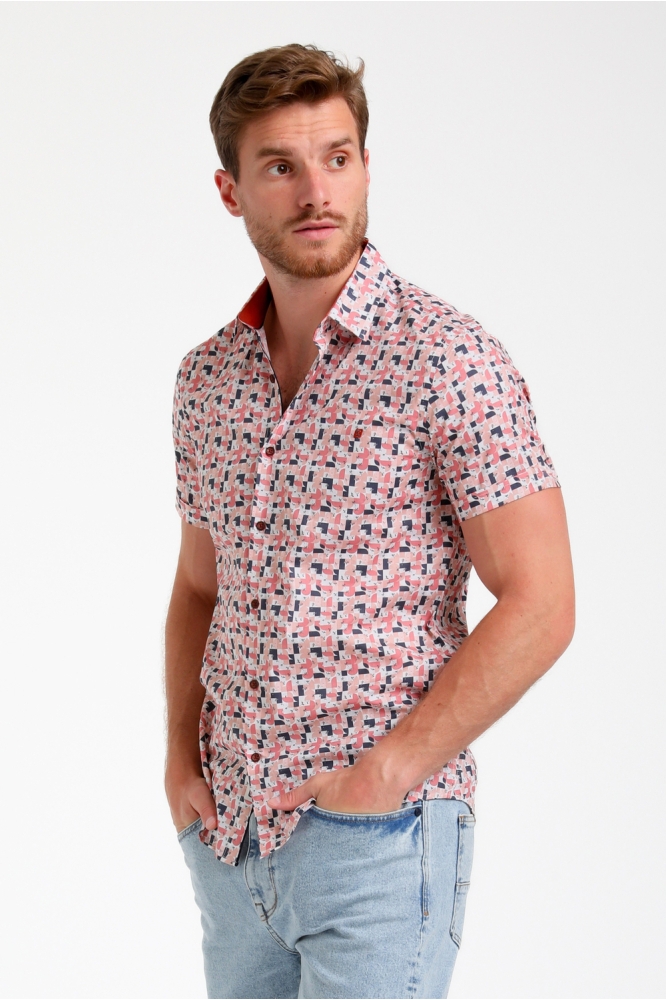 OVERHEMD 335530 4002 light coral